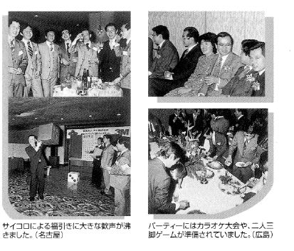 創立20周年記念社員パーティーの写真